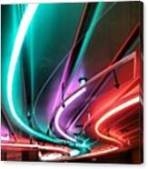 #neon #light #tubular #lighting Canvas Print