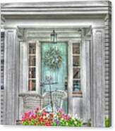 New England Doorway Canvas Print