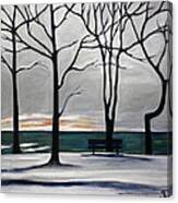 Niagara Winter Morning 1 Canvas Print