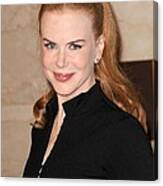 Nicole Kidman At In-store Appearance Canvas Print