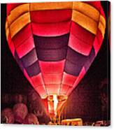 Night Lighting Of Ballon Canvas Print