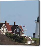 Nobska Lighthouse Cape Cod Canvas Print