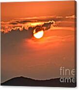 North Georgia Sunset Canvas Print