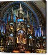 Notre Dame Basilica Montreal Canvas Print