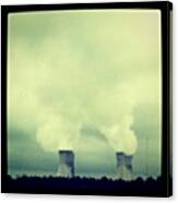 #nuclear #energy Canvas Print