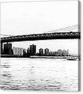 Nyc - Manhattan Bridge Canvas Print