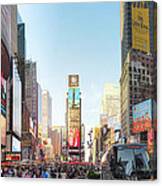 Nyc Times Square Canvas Print