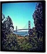 Ok Here Is My Photo Of The Golden Gate Canvas Print
