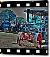 Old Case Tractor Canvas Print