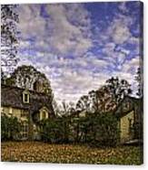 Old Manse In Autumn Glory Canvas Print