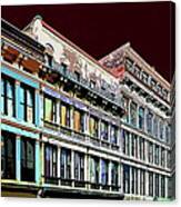 Old Montreal Color Canvas Print