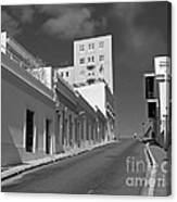 Old Town Street Canvas Print