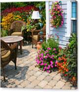 Outdoor Patio Canvas Print