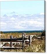 Over The Dunes Canvas Print