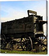 Painted Wagon Canvas Print