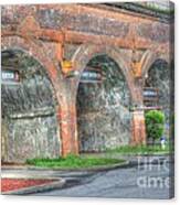 Parking Garage At Newport On The Levee Canvas Print