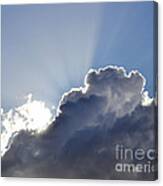 Partly Cloudy Canvas Print