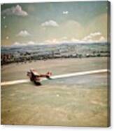 Petite Plane Canvas Print