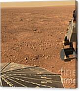 Phoenix Mars Lander Samples Soil Canvas Print