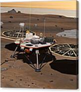 Phoenix Mars Lander Canvas Print