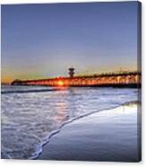 Pier Vista Canvas Print