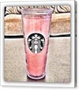 #pinklemonade #yummy #diet #instagood Canvas Print