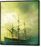 Pirate Ship @ Saint Marlo #ship #boat Canvas Print