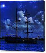 Pirate's Blue Sea Canvas Print