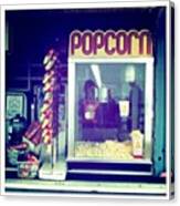 #popcorn #california #vintage Canvas Print