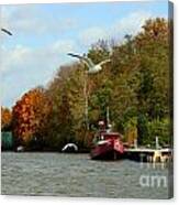 Port Dover Harbour Canvas Print