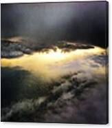 #postcards #sunset #clouds #sunset Canvas Print