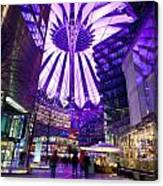 Purple Berlin Canvas Print