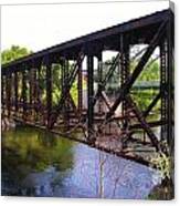 Railroad Bridge Canvas Print