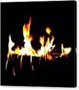 Rainy Day. #iphone #iphone4 #life #fire Canvas Print