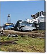Reading Kansas Tornado Recovery Canvas Print