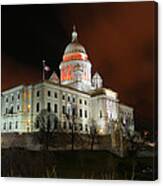 Rhode Island Capital Building Canvas Print