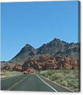 Road To Zion Canvas Print