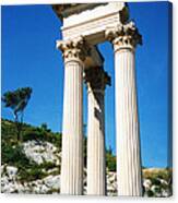 Roman Columns Of Glanum Canvas Print