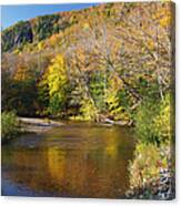 Saco River - White Mountains National Forest New Hampshire Canvas Print