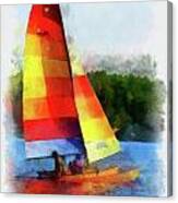 Sailing Splendor Canvas Print