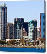 San Diego California Skyline Canvas Print
