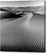 Sand Dune Death Valley Canvas Print