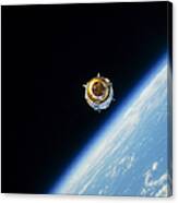 Satellite In Outer Space Canvas Print