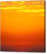 Sea Sunrise Canvas Print