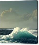Sennen Surf Seascape Canvas Print