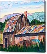 Silverton Barn Canvas Print