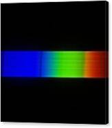 Sirius Emission Spectrum Canvas Print