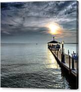 Sittin On The Dock Of The Bay Canvas Print