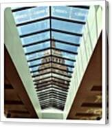 Skylight View Canvas Print