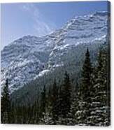 Snow Capped Mountain Canvas Print